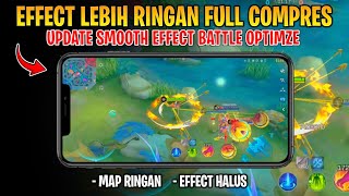 Update ‼ Config ML Anti Lag Smooth Effect Battle Optimize  Lag Fix Frame Drop  Mobile Legends [upl. by Aseen]