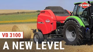 KUHN  VB 3100  Round Balers in action [upl. by Susej]