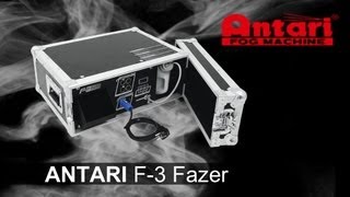 ANTARI F3 FAZER Effect Fog Machine [upl. by Weinert]