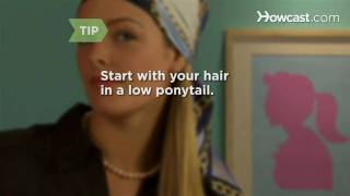 How to Tie a Scarf into a Stylish Head Wrap [upl. by Nicholson]