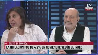 Paula Oliveto quotEs muy raro el número de la inflación de hoyquot [upl. by Natalia325]