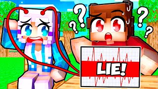 Using A Lie Detector Test On MY CRAZY FAN GIRLS In Minecraft [upl. by Suckram]