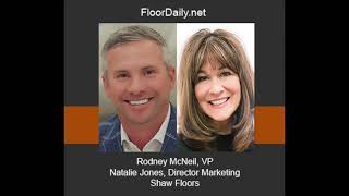 FloorDailynet Rodney McNeil and Natalie Jones Discuss AKC Partnership with Shaw Floors [upl. by Nevah]