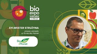 WYWIAD SYLWESTER STRUŻYNA BIO PLANET TARGI BIOEXPO WARSAW 2024 Ptak Warsaw Expo [upl. by Amati]