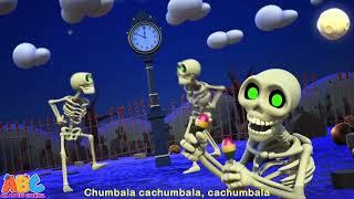 Esqueletos danzantes con efectos 117 Chumbala Cachumbala song parody  BestKiddie VidsFx [upl. by Iliam]