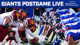 Giants Postgame Live Giants vs Commanders Week 9  Postgame Recap amp Analysis [upl. by Irving]