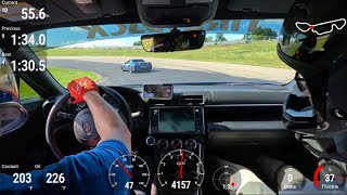 Chasing down a Corvette in my BRZ [upl. by Nylasoj386]