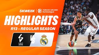 UNBELIEVABLE SCENARIO FOR ASVEL 🤯 ASVEL vs Real Madrid  Highlights EuroLeague R13 [upl. by Nirad667]