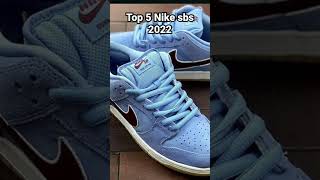 Best 5 sb dunks from 2022 sneakers sneakerhead sneaker nike [upl. by Norek666]