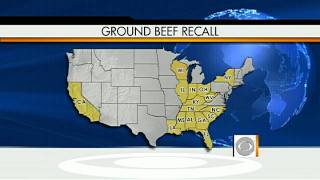 E coli bacteria spark ground beef recall [upl. by Llener]