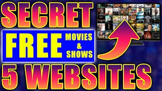 🍿 TOP 5 Websites to Watch FREE Movies  TV Shows in 2024 PART 2 🎬 [upl. by Ayekahs297]