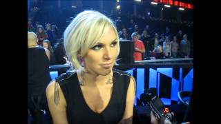 Melodifestivalen 2014 Interview with Sanna Nielsen 20140307 [upl. by Bodnar781]