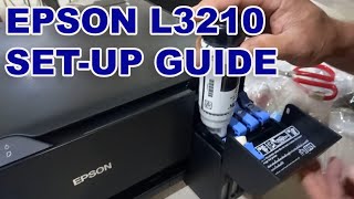 EPSON L3210 FULL SETUP [upl. by Engelhart]