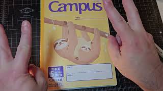 Kokuyo Campus Notebooks Enpitsu Pencil and Thoughts on Notetaking and Learning [upl. by Dulsea]