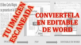 Como convertir PDF a Word ⚙️ sin programas 🔵 para modificarlo ⭐ para editar texto sin perder formato [upl. by Schmitt]