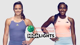 Maria Sakkari vs Coco Gauff Highlights Rome Open 2021 FULLMATCH [upl. by Reifinnej]