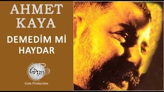 Demedim mi Haydar Ahmet Kaya [upl. by Bibbye639]