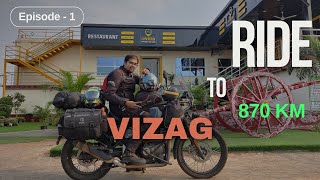 Kolkata to Vizag by Bike  870 KM in One Day with Pillion  Ep1 [upl. by Heinrich]