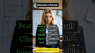 Formal vs Informal English  learnenglish improveyourenglish [upl. by Teak670]