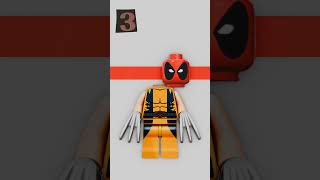 Wolverine marvel lego deadpoolart ytshorts [upl. by Kcirred]