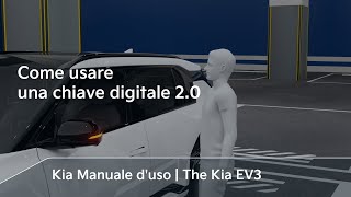 Come usare una chiave digitale 20｜The Kia EV3 [upl. by Buhler173]