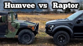 Humvee vs Ford Raptor Offroad [upl. by Fita]