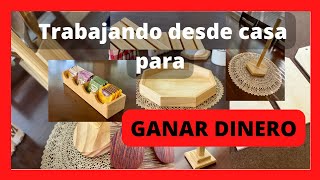 COMO GANAR DINERO desde casa Ideas de Cosas de Madera Fáciles de vender [upl. by Chantalle]