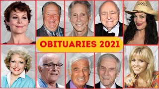 Famous Faces Who Passed Away in 2021 Part 01 OBITUARIES TV [upl. by Nauqahs900]