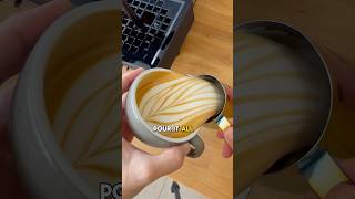 Subscribe for daily Latte Art Tutorials and tips 🙌 specialtycoffee latteeart [upl. by Mimajneb]