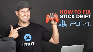 How to Fix Stick Drift in a PS4 DualShock Controller [upl. by Htidirem]