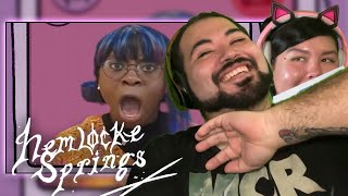 Hemlocke Springs — Girlfriend Official Video Reaction [upl. by Atirec]