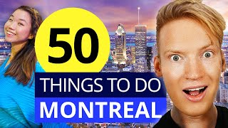 Montreal Travel Guide 50 Best Things to do amp Hidden Gems [upl. by Bedwell]