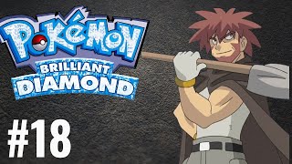 Jornada Pokémon Brilliant Diamond 18 A 6ª Insígnia [upl. by Atsok]