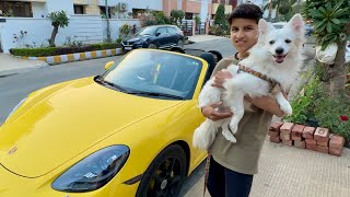 Oreo Ko SuperCar Mein Bitha Diya 😍 1st time [upl. by Moffat]