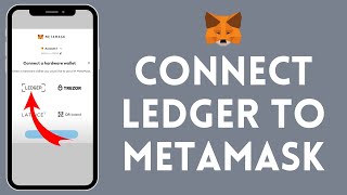 How to Connect Ledger to MetaMask 2024  Sync Ledger to MetaMask [upl. by Nnylram]