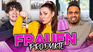 Jungs erraten Frauenprodukte 🥵 [upl. by Pickard]