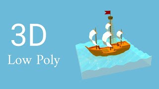 Low Poly Ship 3d modeling Autodesk Maya Tutorial [upl. by Rozalie]