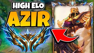 1 Hour of High Elo Azir Gameplay Challenger Commentary [upl. by Roderick]