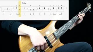 David Bowie  Wild Is The Wind Bass Cover Play Along Tabs In Video [upl. by Rem634]