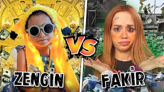 ZENGİN VS FAKİR BİR GÜN GEÇİRMEK  OykuKarta [upl. by Yankee757]