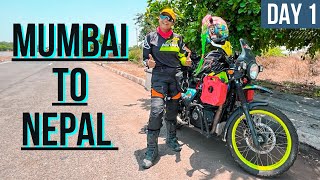 Mumbai to Nepal SOLO International Bike Ride  RiderGirl Vishakha [upl. by Enirehtac]