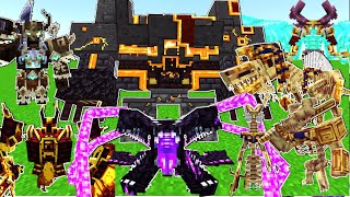 I FOUGHT ALL LENDERS CATACLYSM MOBS  MINECRAFT [upl. by Anot]