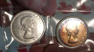 Coin Collecting Episode 120  Canadian Silver dollars featured on eBay by wwwcoinsofcanadaca [upl. by New577]