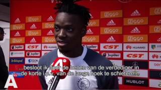 Traoré schrok van sneeuw in Amsterdam Wilde liever niet trainen [upl. by Archambault]