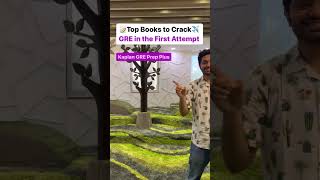 Top books to crack GRE  studyabroad greexam [upl. by Mun271]