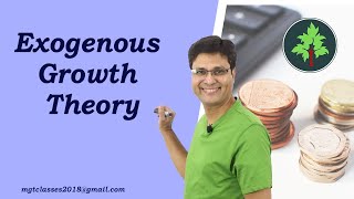 Exogenous Growth Theory [upl. by Jenilee]