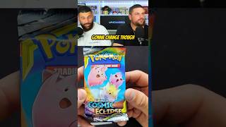 2 Pulls in 1 Cosmic Eclipse Pack pokemon pokemoncards pokemontcg pokeball cosmic shorts [upl. by Barcus]