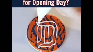 Detroit Tigers cookie [upl. by Michel]