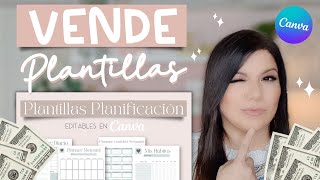 VENDE tus PLANTILLAS de Canva Ingresos residuales ❤️ [upl. by Ty270]