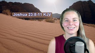 Joshua 23811 KJV Scripture Songs  Courage [upl. by Athey]